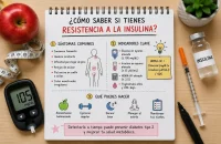 ¿Cómo saber si tienes resistencia a la insulina?