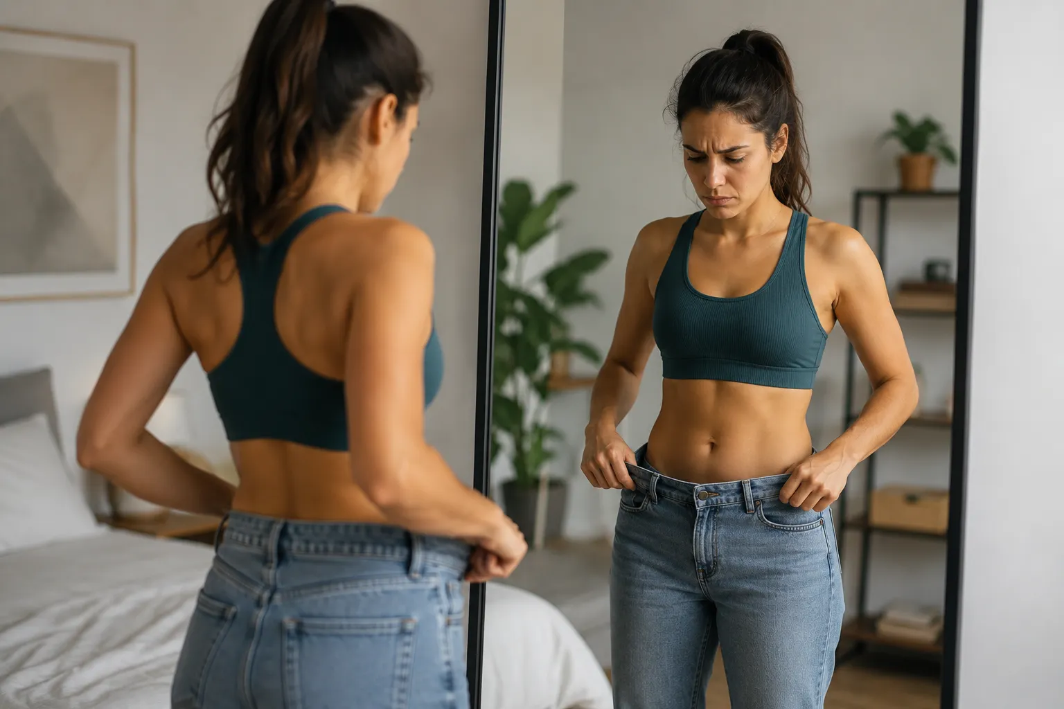 Bajé de peso pero mi ropa me queda igual: por qué perdiste músculo y no grasa
