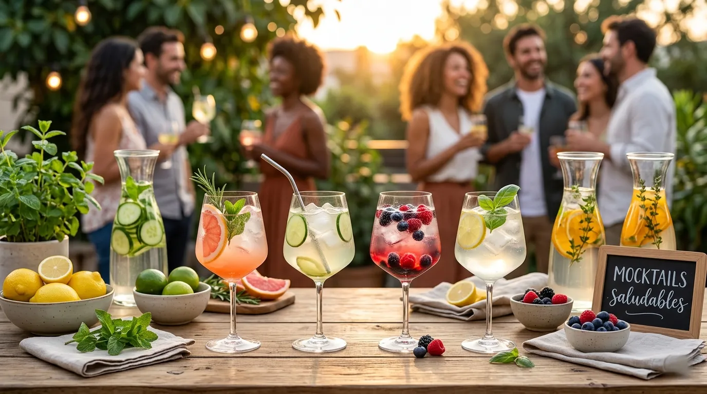Bebidas saludables para fiestas si tienes triglicéridos altos