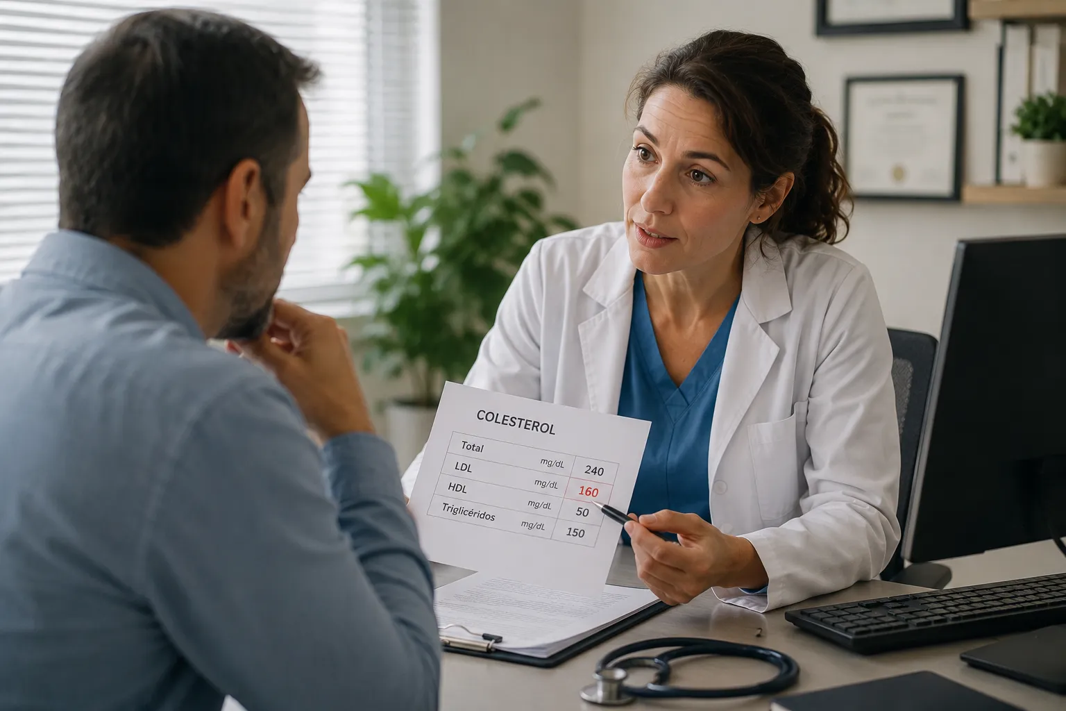Colesterol LDL en 160 mg/dL: ¿Qué tan grave es y qué debes hacer?