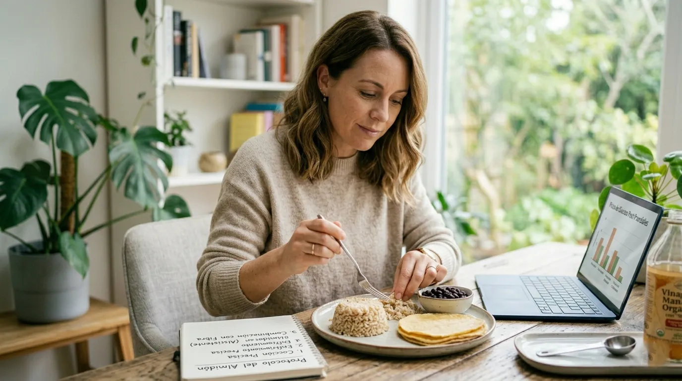 Cómo comer arroz y tortillas sin disparar tu glucosa (El protocolo del almidón)