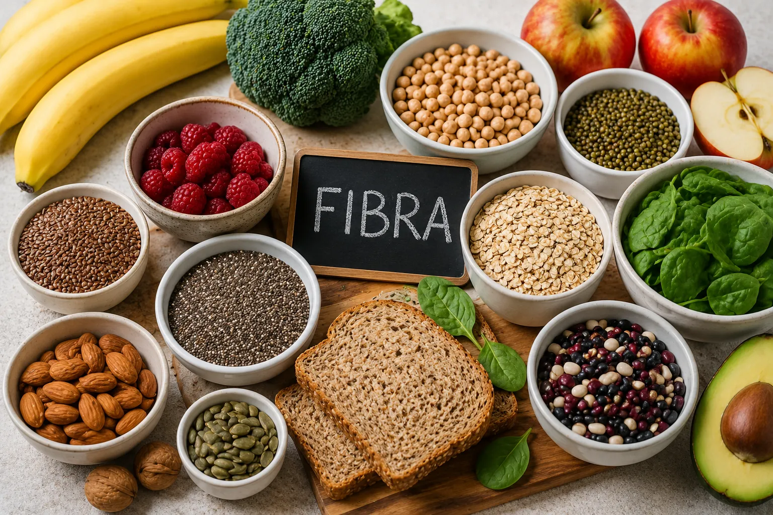 Cómo consumir 30 gramos de fibra al día fácilmente (de forma sostenible de inflamación)