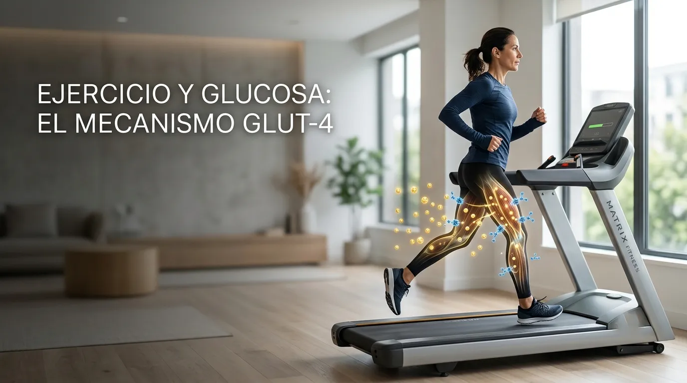 Cómo el ejercicio baja la glucosa: el mecanismo que toda persona con prediabetes debe conocer