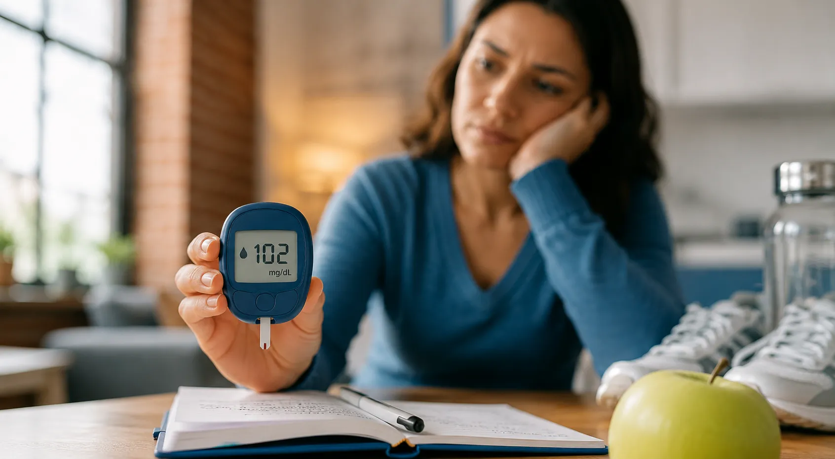 Tengo glucosa de 102 mg/dL: ¿debo preocuparme?