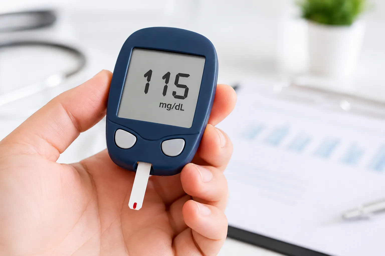 Tengo glucosa de 115 mg/dL: qué significa este resultado