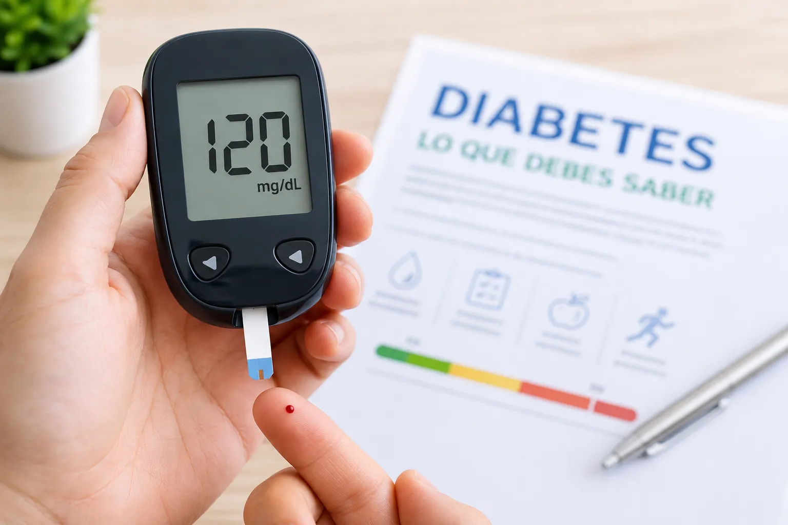 Tengo glucosa de 120 mg/dL: ¿qué tan cerca estoy de la diabetes?
