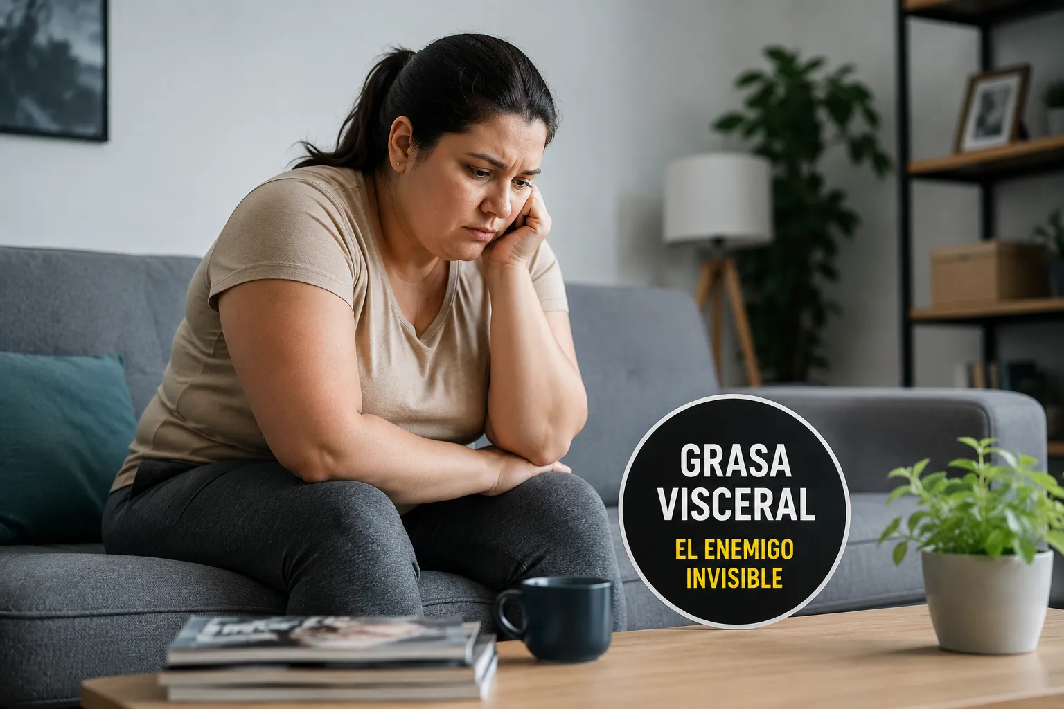 Grasa visceral: el enemigo invisible que rodea tus órganos vitales