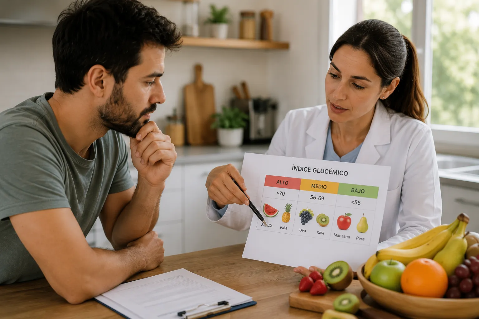Índice glucémico: La clave metabólica para elegir frutas sin alterar tu glucosa