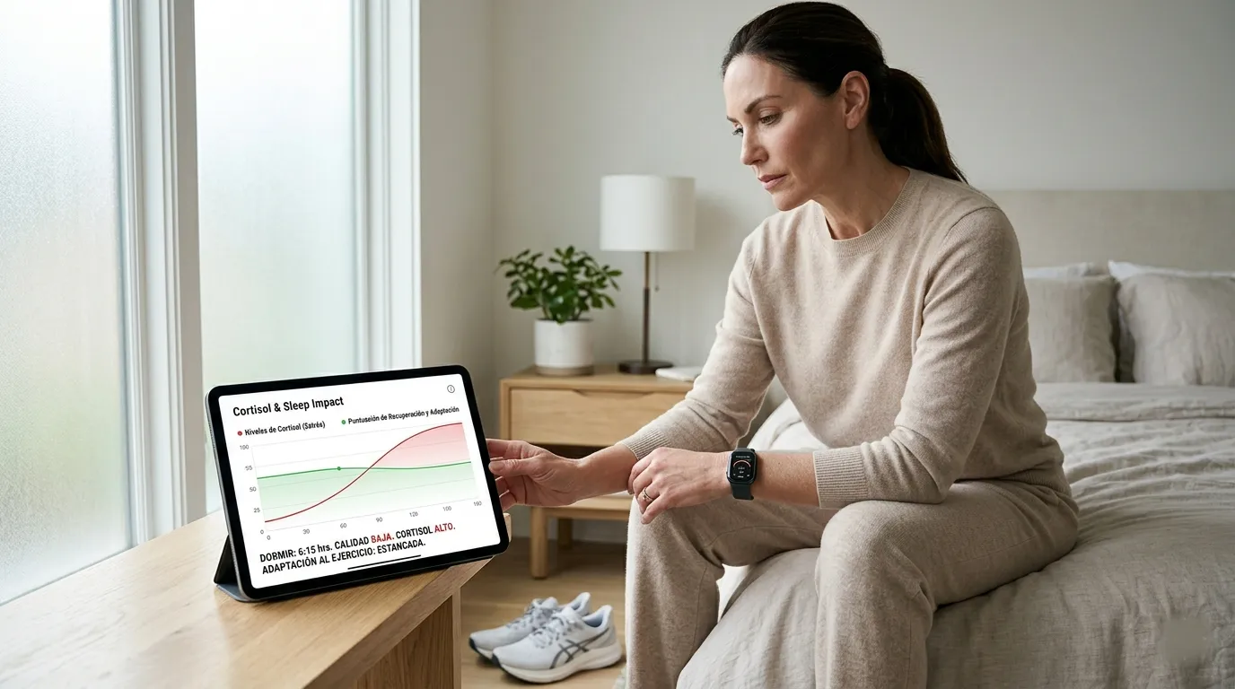 Recuperación celular: El impacto del sueño y el cortisol en tu adaptación al ejercicio