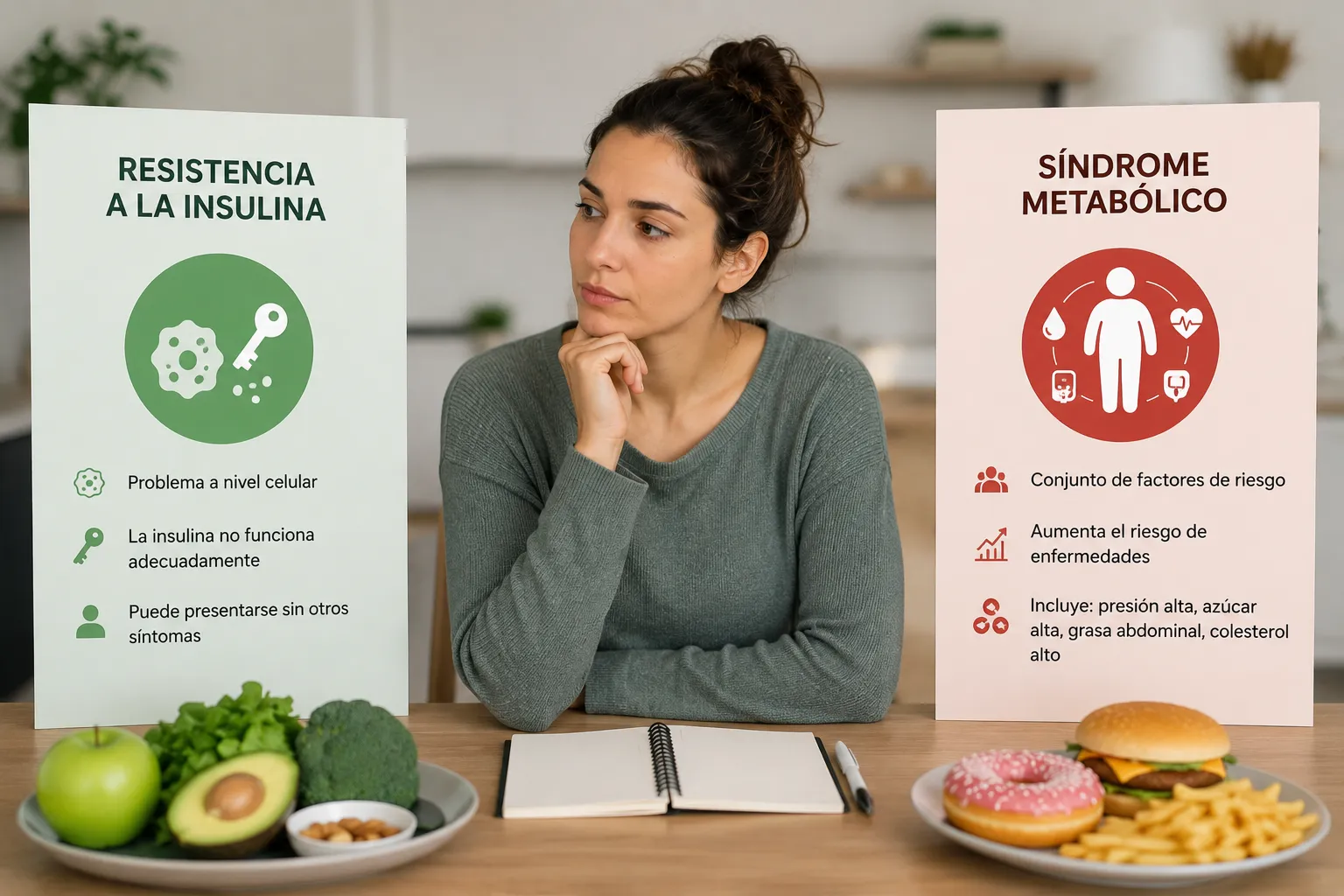 Resistencia a la Insulina vs. Síndrome Metabólico: Entiende la diferencia