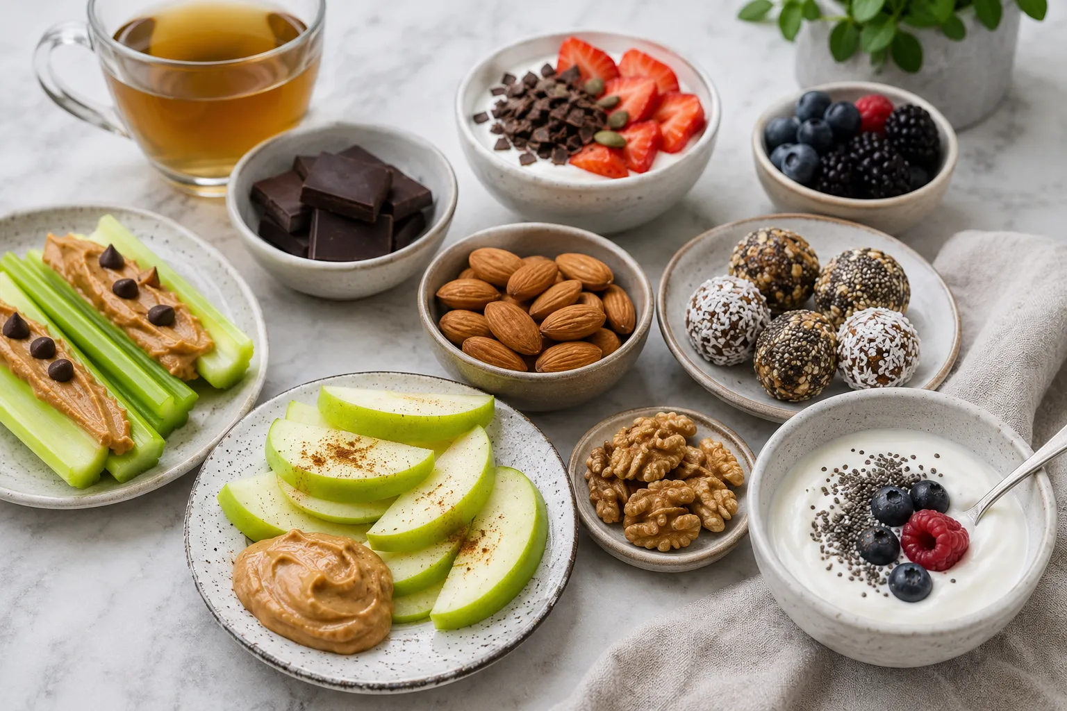 Snacks saludables para calmar la ansiedad por lo dulce sin subir tu glucosa