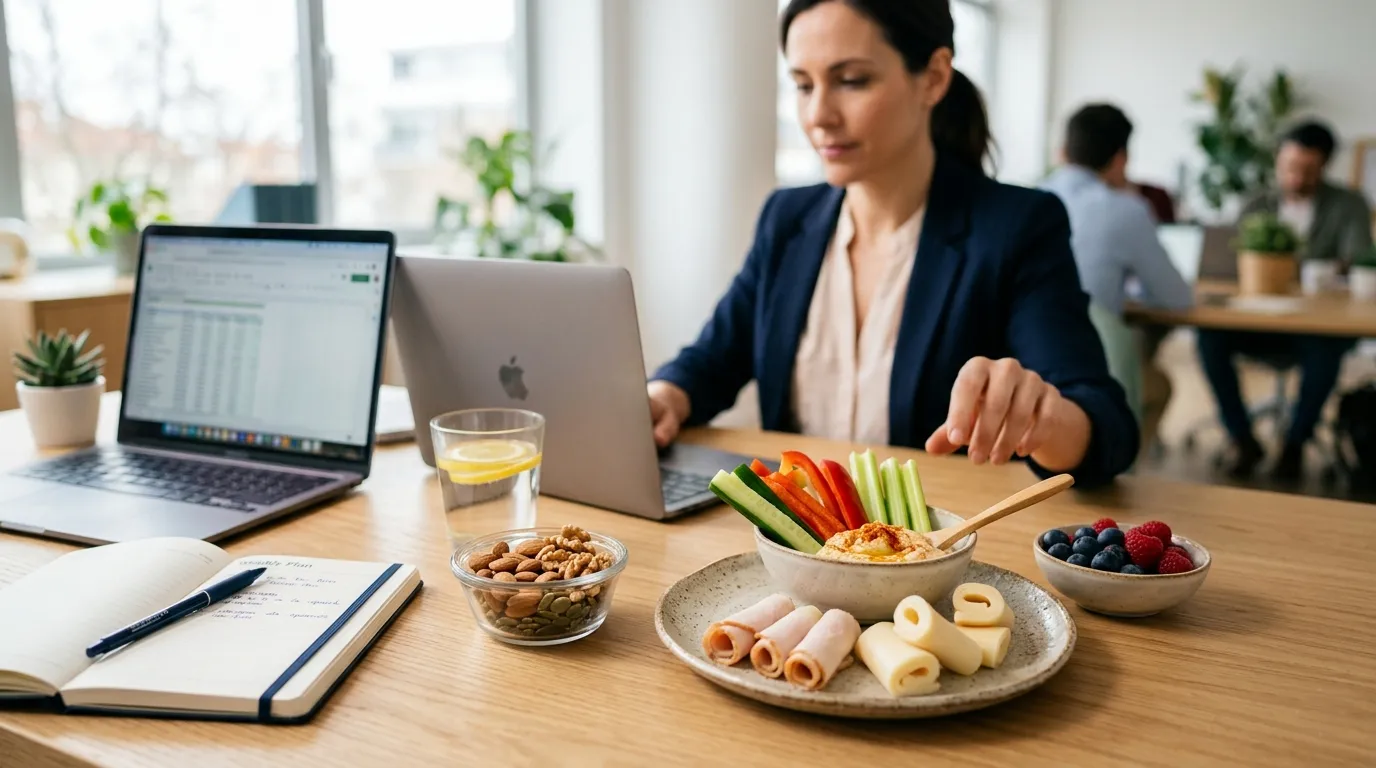Snacks para la resistencia a la insulina: qué comer en el trabajo