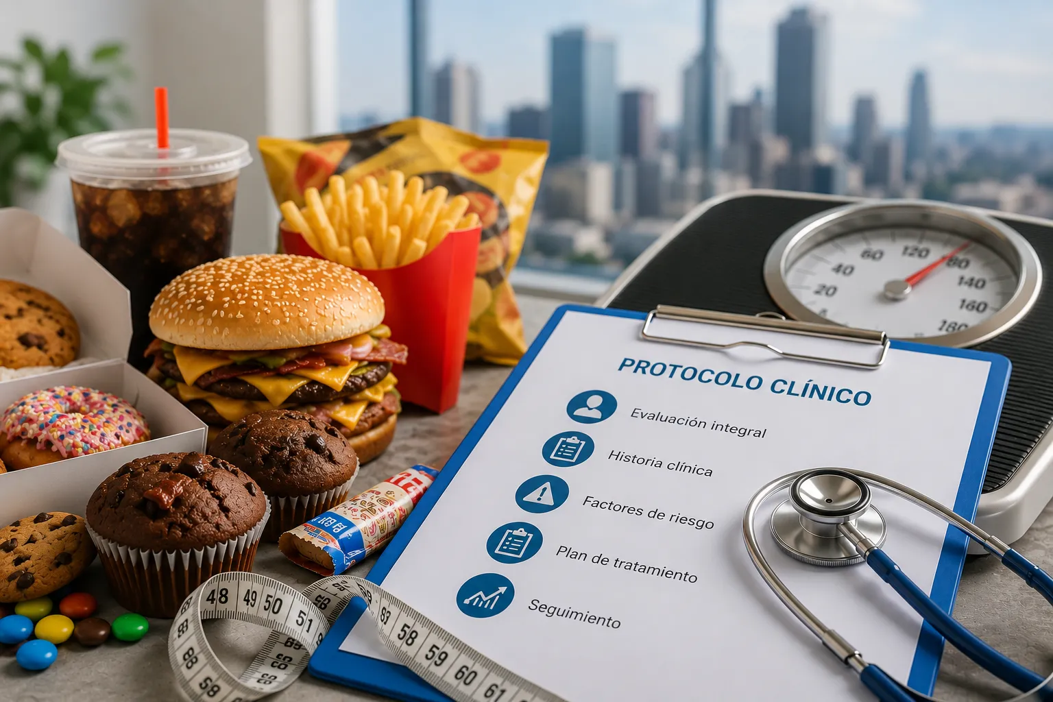 ¿Por qué es tan fácil subir de peso en Estados Unidos? Protocolo clínico